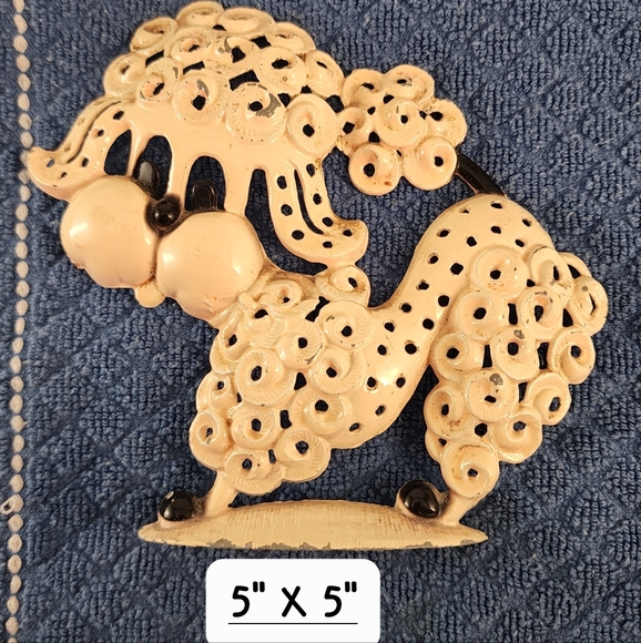 Jewelry - Vintage Poodle Earring Holder